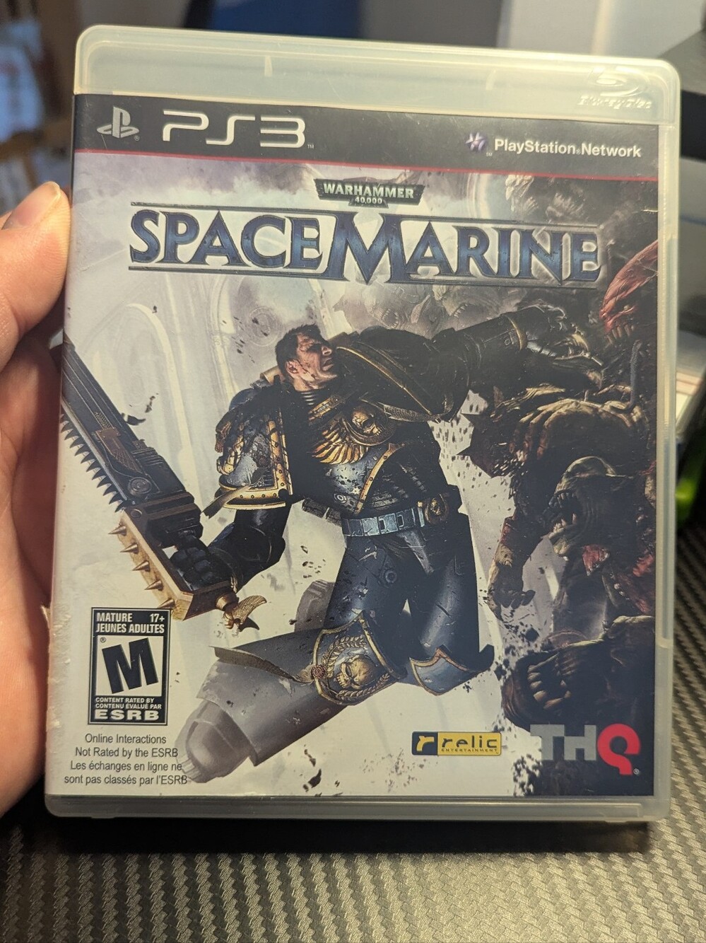 Warhammer 40k Space Marine Ps3